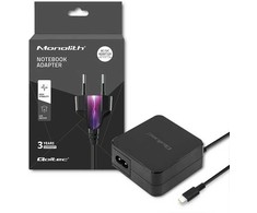 „Qoltec“ 65 W maitinimo šaltinis | 5–20,3 V | 2–3,25 A | USB C tipo | PD