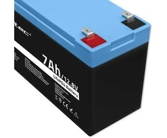 Qoltec Akumuliatorius lifepo4 | 12.8v | 7ah | 89.6wh | bms