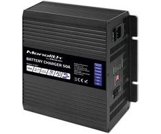 Akumuliatorius Qoltec 51957 išmanusis Monolith įkroviklis LiFePO4 AGM GEL SLA akumuliatoriams | 50A | 12V