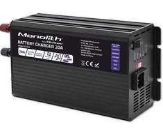 Qoltec Inteligentna kroviklis monolith do akumulatorów lifepo4 agm gel sla | 20a | 24v