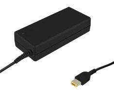 Qoltec 50054 maitinimo adapteris nešiojamam Lenovo  kompiuteriui 90 W | 20 V | 4,5 A | Slim tip+pin | su maitinimo laidu