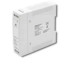 QOLTEC 50907 DIN bėgio maitinimo šaltinis 10W 24V 0.42A Baltas Slim