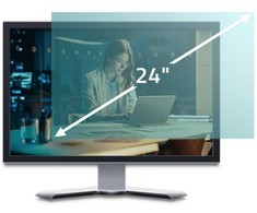 Qoltec Mėlynos šviesos filtras 24 colių | 16:9 | akių apsauga | apsauga nuo akinimo | matinis | monitoriuje