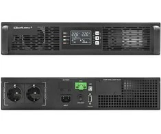 Qoltec 52285 maitinimo šaltinis ups podwójnej konwersji (online) 1 kva 1000 w 2 x gniazdo jungiama į tinklą