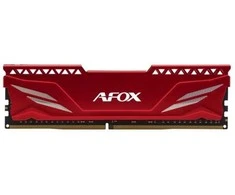 RAM Afox PC atmintis DDR4 16GB gaming 3200MHz CL16 XMP2 raudona