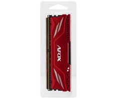 RAM AFOX GAMING DDR4 16GB 3200MHZ CL16 RANK1 XMP2 Raudonas