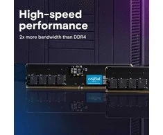 RAM Crucial 8GB DDR5-5600 UDIMM CL46 (16Gbit) Tray