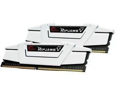 RAM G.skill ripjawsv ddr4 2x16gb 3600mhz cl18 xmp2 baltas f4-3600c18d-32gvw