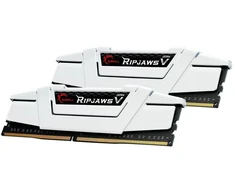 RAM G.skill ripjawsv ddr4 2x16gb 3600mhz cl16 xmp2 baltas f4-3600c16d-32gvwc