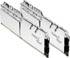 RAM G.Skill Atmintis pc ddr4 32gb (2x16gb) trident royal rgb 3600mhz cl18 xmp2 sidabrinė