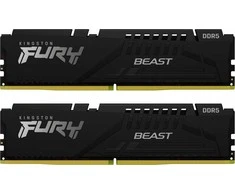 RAM Kingston Atmintis ddr5 fury beast juodas 64gb (2*32gb)/5600 cl36
