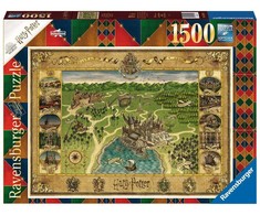 Ravensburger Dėlionė 1500 vnt. - Hogvartso žemėlapis