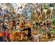 Ravensburger Dėlionė 1000 vnt. - Chaosas galerijoje
