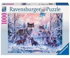 Ravensburger Dėlionė 1000 vnt. - Arktiniai vilkai