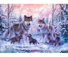Ravensburger Dėlionė 1000 vnt. - Arktiniai vilkai