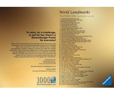 Ravensburger Dėlionė 1000 vnt. - Pasaulio objektai