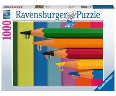 Ravensburger Dėlionė 1000 vnt. - Pieštukai