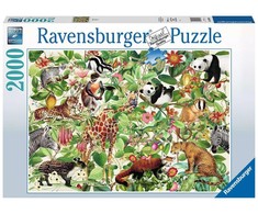 RAVENSBURGER dėlionė džiunglės, 2000d., 16824