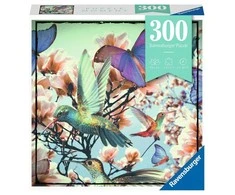 Ravensburger Dėlionė 300 vnt. - Kolibriai ir drugeliai
