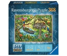 Ravensburger "EXIT" Dėlionė 368 vnt. - Kelionė į džiungles