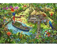 Ravensburger "EXIT" Dėlionė 368 vnt. - Kelionė į džiungles