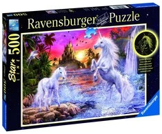 Ravensburger Dėlionė 500 vnt. - Vienaragis virš upės