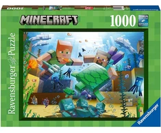 Ravensburger Dėlionė 1000 vnt. - Minecraft