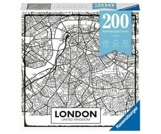 Ravensburger Dėlionė 200 vnt. - Londono žemėlapis