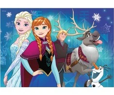 Ravensburger Dėlionė 2x24 vnt. - Frozen: Šiaurės pašvaistė