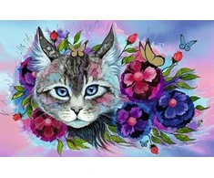Ravensburger Dėlionė 200 vnt. - Katė