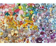 Ravensburger Dėlionė 1000 vnt. - Pokémonai