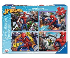 Ravensburger Dėlionė 4x100 vnt. - Žmogus-voras