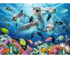 Ravensburger Dėlionė 500 vnt. - Delfinai