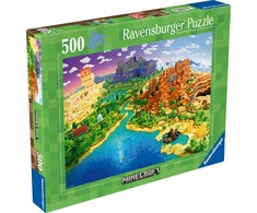Ravensburger Dėlionė 500 vnt. - „Minecraft“