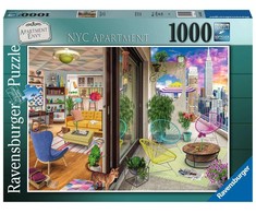Ravensburger "2D" Dėlionė 1000 vnt. - Butas Niujorke