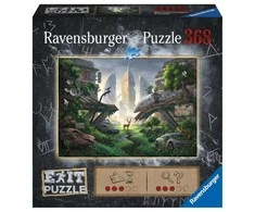 Ravensburger EXIT Dėlionė 368 vnt. - Apleistas miestas
