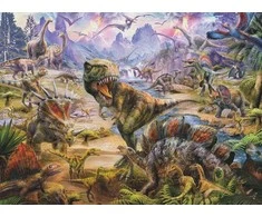 Ravensburger "XXL" Dėlionė 300 vnt. - Dinozaurai