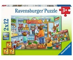 Ravensburger Dėlionė 2x12 vnt. - Parduotuvėje