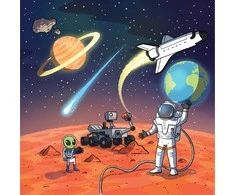 BrainBox: Kišeninis žaidimas – Kosmos REBEL