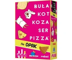 Dėlionė Rebel Nusipirkau, Cat, Ožkos, Sūris, pica - Ant viršelio REBEL