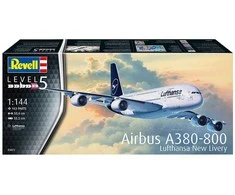 Revell Plastikinis „Airbus A380-800 Lufthansa“ modelis, naujas dažymas