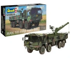 Revell MAN 10 t Milgl 8x8 karinis sunkvežimis 1:35 (03367)