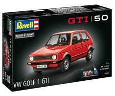 Revell 50 metų Volkswagen Golf 1 GTI 1/24 surenkamas dovanų rinkinys