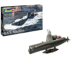 Revell U.S.S. Nautilus povandeninis laivas 1:305 plastikinis modelis 30 cm