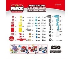 Zuru Max Build Priedų rinkinys 250 plytų