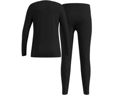 Odlo Set long MERINO 200 KIDS children's underwear set, size 164 cm, juodas