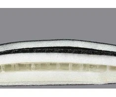 Rockbros LF047-S silicone gel bicycle seat cover dydis M – juodos spalvos