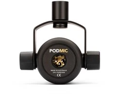 Rode podmic – dinaminis podkastų mikrofonas