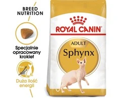 Royal canin fbn sphynx adult - sausas maistas dla dorosłego kota - 2kg