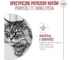 Kačių Maistas - Royal Canin Ageing 11+ Sausas 2kg Baltymai 30% Riebalai 17% Paukštiena